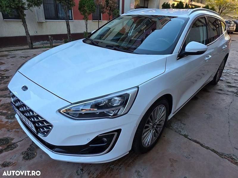 Culoarealb Second-hand 2018 Ford Focus Vignale Break | 11.790 EUR (Preț OK) - Imagine 1/4