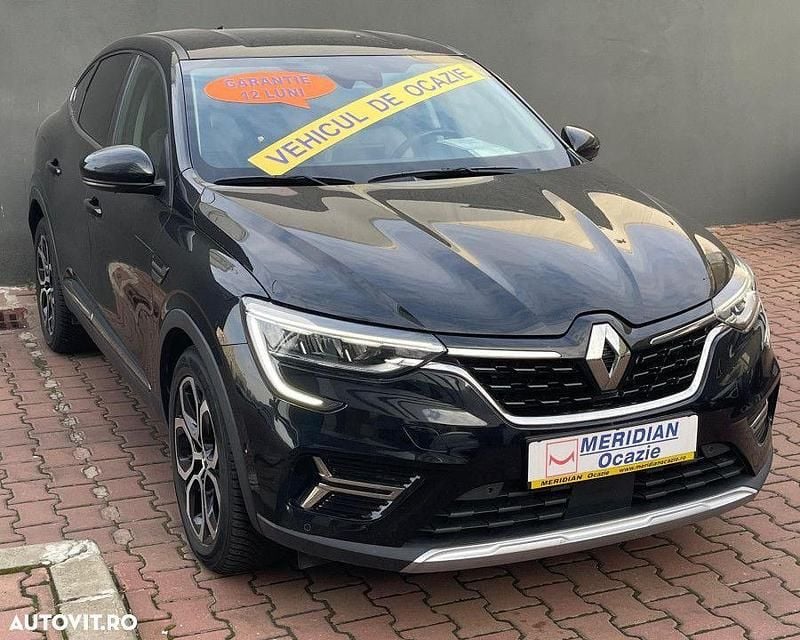 Negru Utilizat 2021 Renault Arkana Intens SUV | 22.199 EUR (Scump) - Imagine 1/4