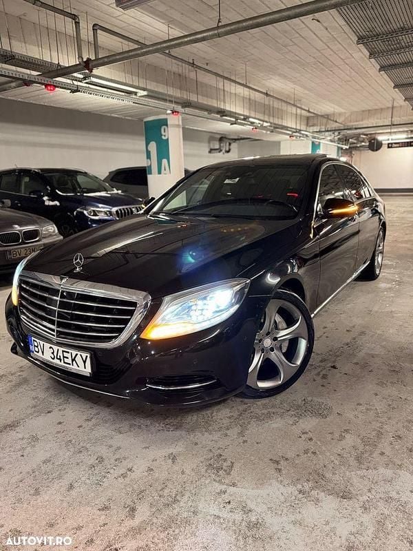 Culoarenegru Utilizat 2014 Mercedes S350 Berlinǎ | 25.000 EUR (Super Preț) - Imagine 1/4