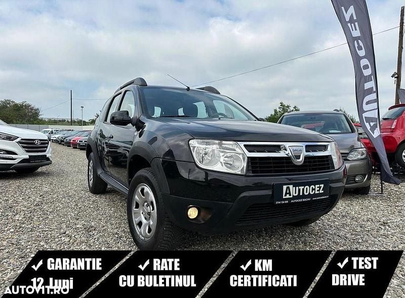 Negru Utilizat 2012 Dacia Duster Ambiance SUV | 6.450 EUR (Preț bun) - Imagine 1/4