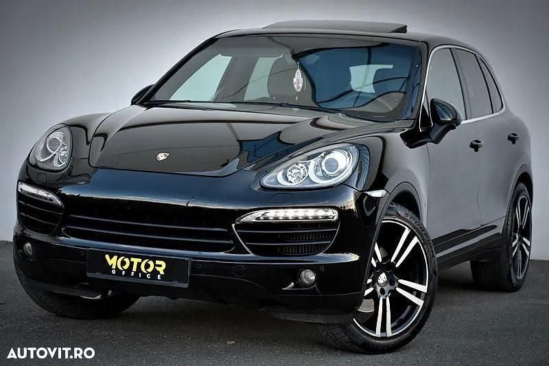 Culoarenegru Utilizat 2012 Porsche Cayenne SUV | 15.990 EUR (Preț bun) - Imagine 1/4