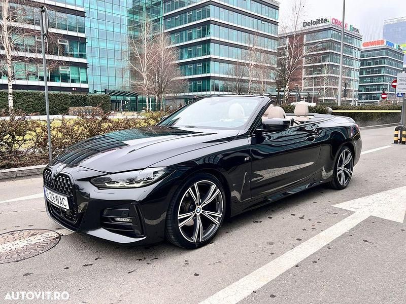 Second-hand BMW 420 M Sport 190 CP (139 kW) 2021 Culoarenegru Cabrio
