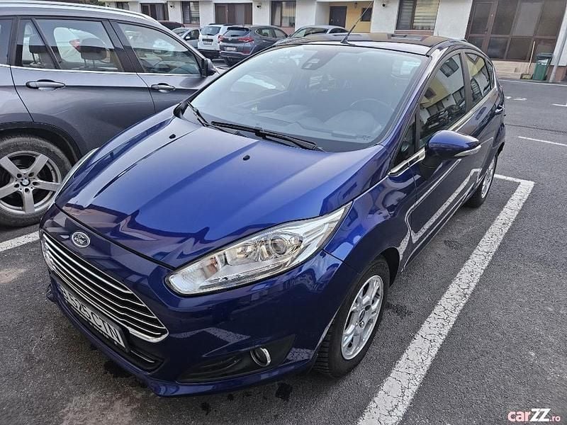 Second-hand Ford Fiesta Titanium 95 CP (69 kW) 2015 Albastru Berlinǎ