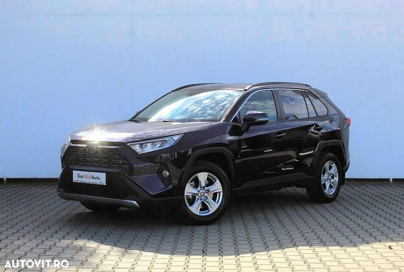 Culoarealbastru Utilizat 2021 Toyota RAV4 Hybrid SUV | 29.900 EUR (Preț bun) - Imagine 1/4