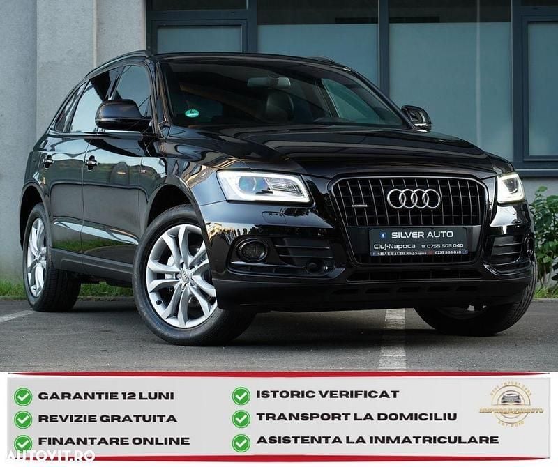 Culoarenegru Utilizat 2017 Audi Q5 Design SUV | 17.990 EUR (Super Preț) - Imagine 1/4