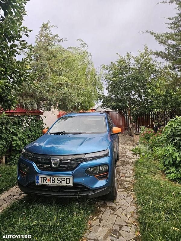 Culoarealbastru Utilizat 2021 Dacia Spring Hatchback | 7.600 EUR (Preț OK) - Imagine 1/4