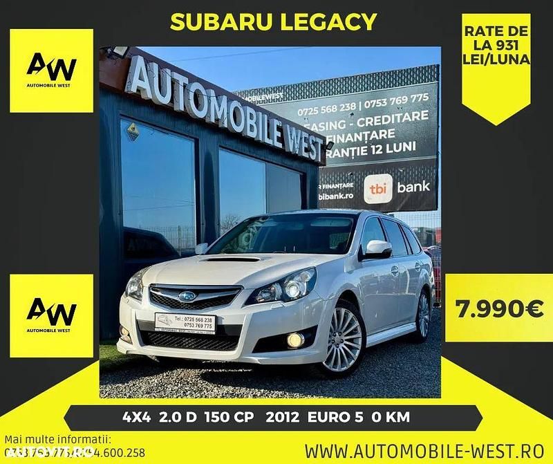 Culoarealb Utilizat 2012 Subaru Legacy Sport Break | 7.990 EUR - Imagine 1/4