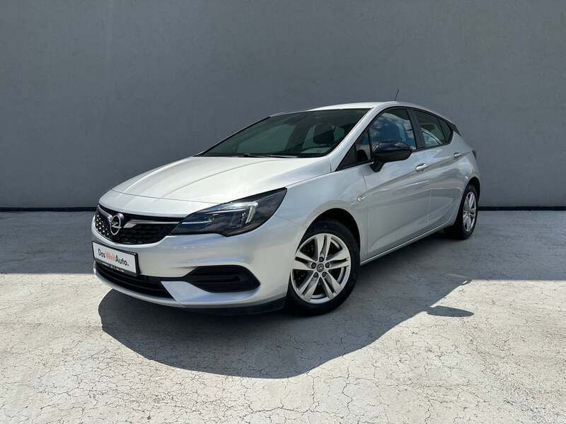 Gri deschis metalic perleffect Utilizat 2021 Opel Astra Elegance Hatchback | 11.000 EUR (Preț OK) - Imagine 1/4