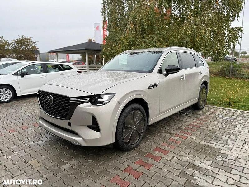 Culoareargint Nouă 2025 Mazda CX-80 Homura-Line SUV | 59.440 EUR - Imagine 1/4