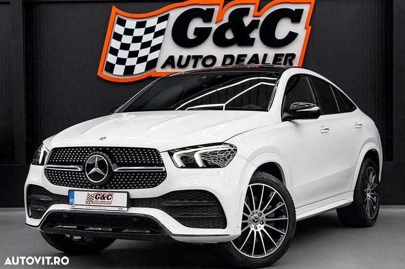 Second-hand Mercedes GLE350 AMG line 272 CP (200 kW) 2021 Culoarealb Coupe