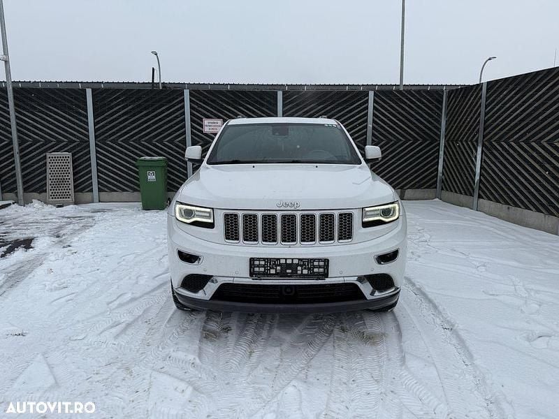 Second-hand Jeep Grand Cherokee Summit 250 CP (183 kW) 2015 Culoarealb SUV
