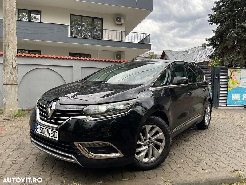 Culoarenegru Utilizat 2015 Renault Espace Intens Monovolum | 8.190 EUR - Imagine 1/4