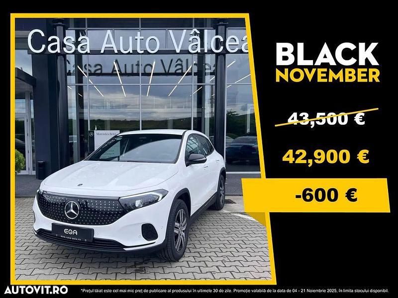 Alb Utilizat 2025 Mercedes EQA250+ SUV | 42.901 EUR (Preț bun) - Imagine 1/4