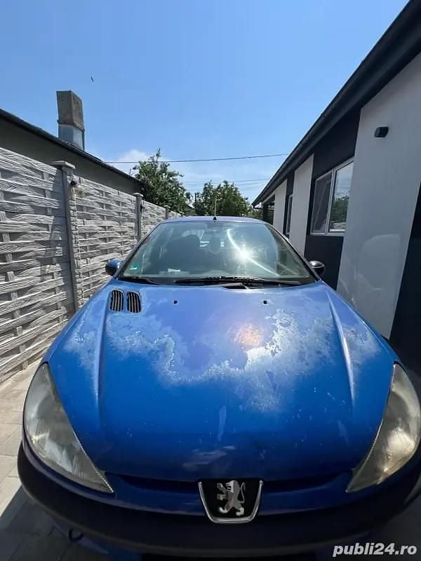 Albastru Utilizat 2000 Peugeot 206 Hatchback | 3.000 EUR - Imagine 1/4