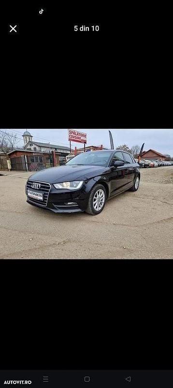 Second-hand Audi A3 Ambition 110 CP (80 kW) 2015 Culoarenegru Hatchback