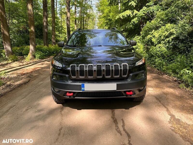 Second-hand Jeep Cherokee Trailhawk 275 CP (202 kW) 2016 Negru SUV
