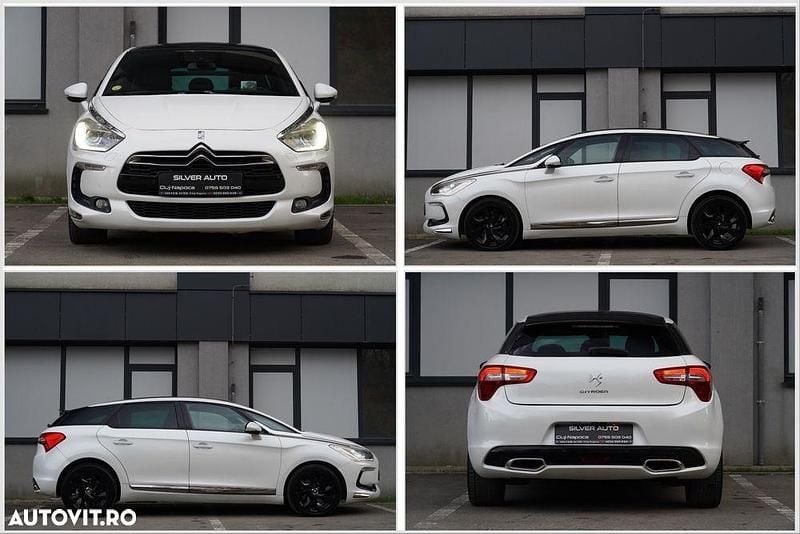 Second-hand Citroën DS5 Chic 163 CP (119 kW) 2013 Culoarealb Hatchback