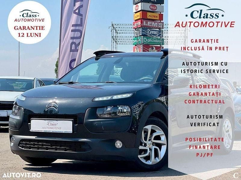 Negru Utilizat 2017 Citroën C4 Cactus Feel Hatchback | 7.990 EUR (Preț OK) - Imagine 1/4