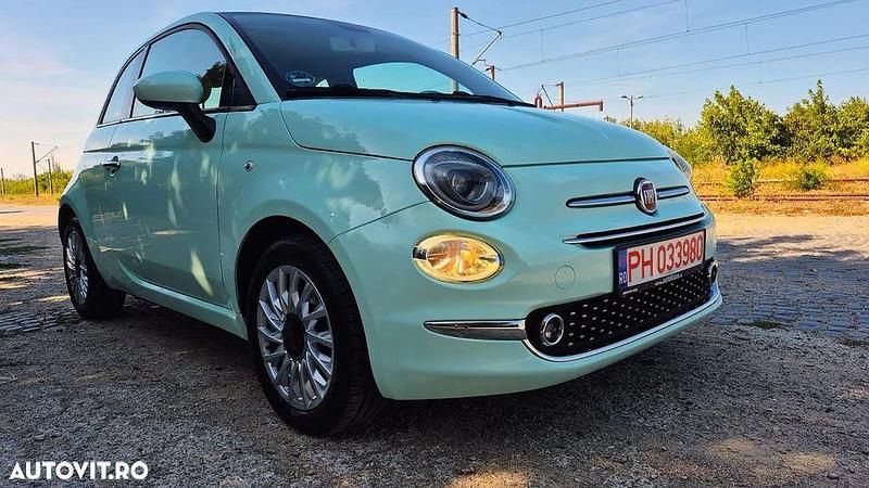 Verde Second-hand 2016 Fiat 500 Lounge Hatchback | 5.999 EUR (Preț bun) - Imagine 1/4