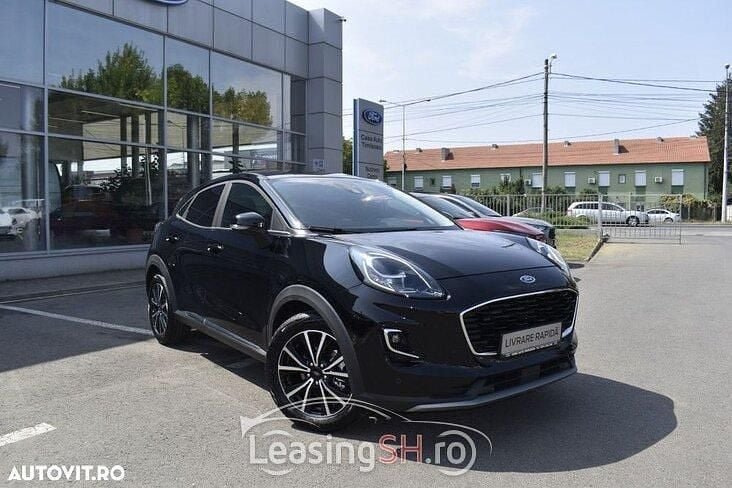 Negru Nouă 2024 Ford Puma SUV | 20.841 EUR (Preț OK) - Imagine 1/4