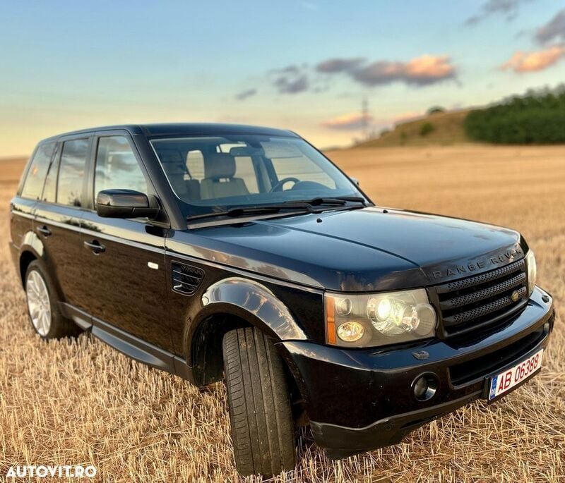 Negru Utilizat 2008 Land Rover Range Rover Sport HSE SUV | 8.250 EUR (Super Preț) - Imagine 1/4