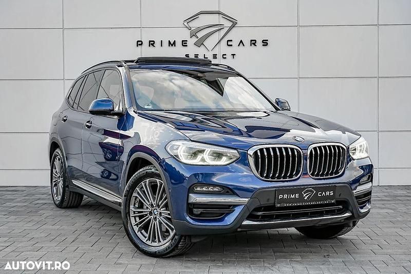 Culoarealbastru Utilizat 2020 BMW X3 Luxury Line SUV | 33.977 EUR (Scump) - Imagine 1/4