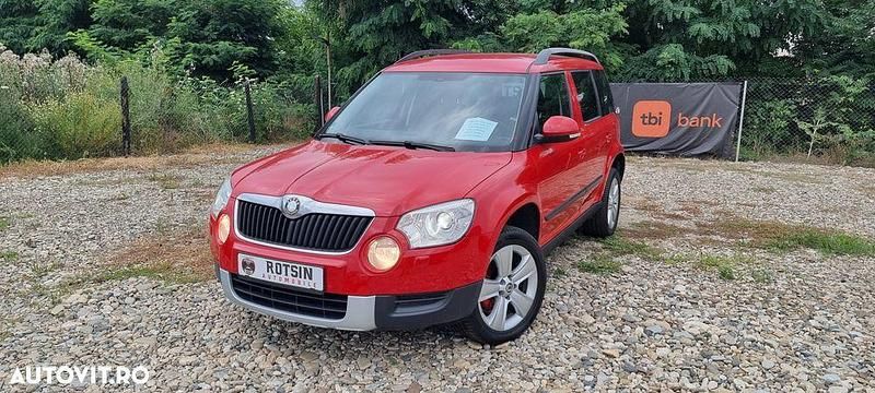 Rosu Utilizat 2010 Skoda Yeti Outdoor Elegance SUV | 5.990 EUR - Imagine 1/4