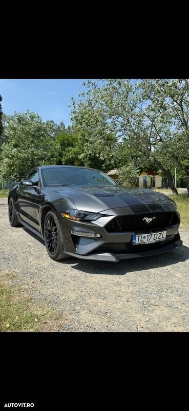 Gri Utilizat 2019 Ford Mustang Coupe | 19.990 EUR (Super Preț) - Imagine 1/4