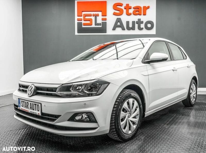 Alb Utilizat 2021 VW Polo Trendline Hatchback | 9.990 EUR (Preț OK) - Imagine 1/4
