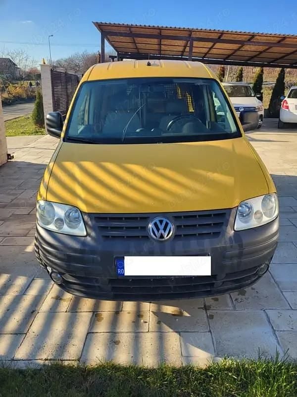 Galben Utilizat 2006 VW Caddy Monovolum | 3.190 EUR (Preț OK) - Imagine 1/4