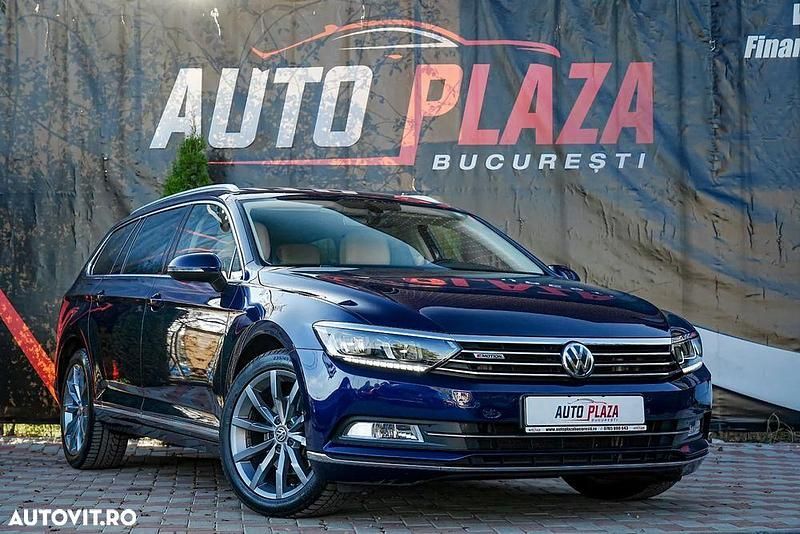 Culoarealbastru Utilizat 2019 VW Passat Highline Break | 20.390 EUR (Preț OK) - Imagine 1/4