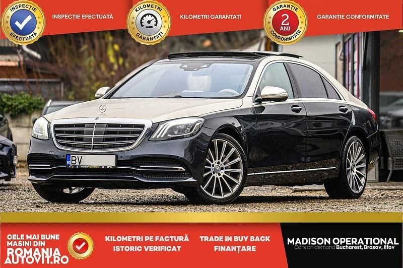 Culoaregalbeuriu Utilizat 2017 Mercedes S350 Berlinǎ | 37.990 EUR (Preț OK) - Imagine 1/4