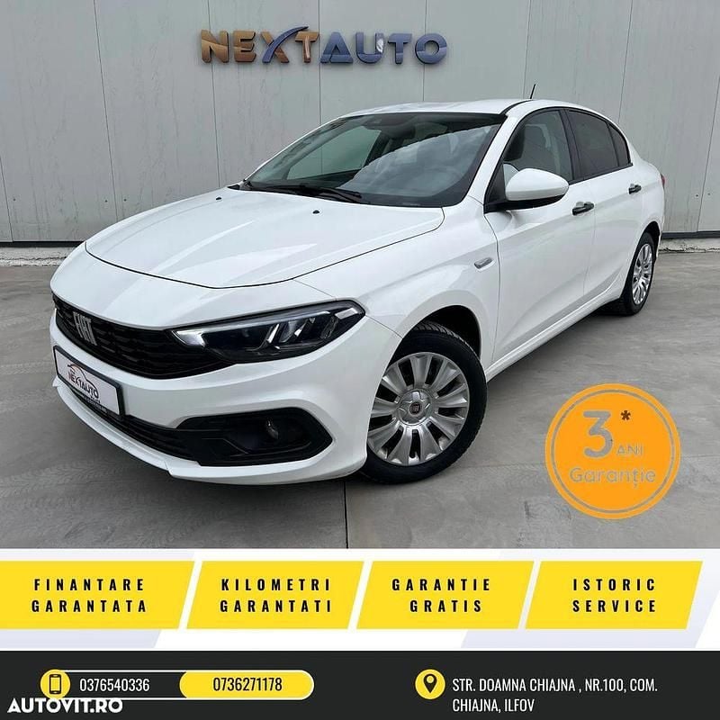 Culoarealb Utilizat 2023 Fiat Tipo City Life Berlinǎ | 12.450 EUR (Puțin scump) - Imagine 1/4