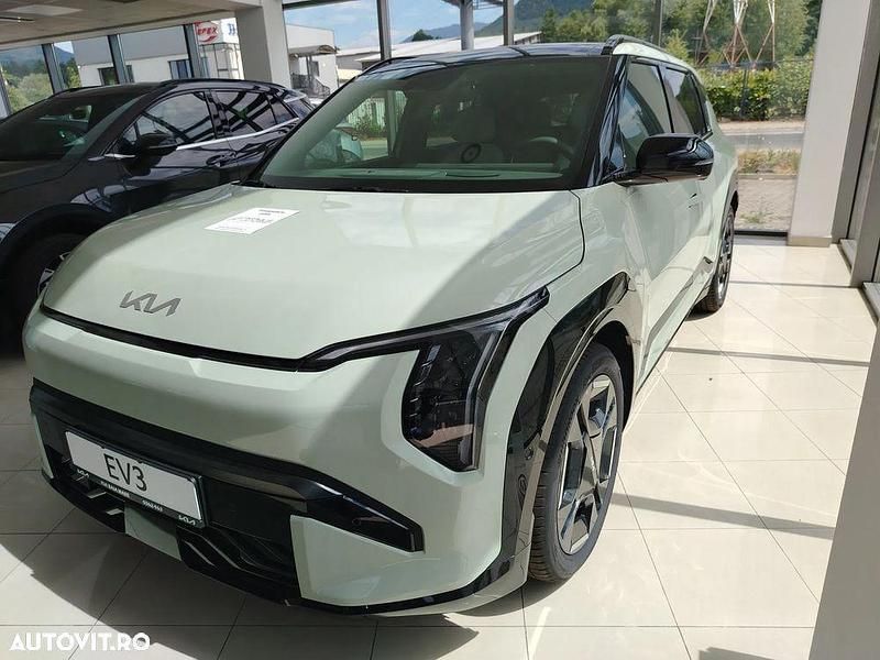 Verde Nouă 2025 Kia EV3 4 SUV | 51.167 EUR - Imagine 1/4