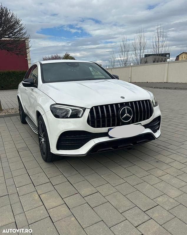 Alb Utilizat 2021 Mercedes GLE350 AMG line Coupe | 57.500 EUR (Preț bun) - Imagine 1/4
