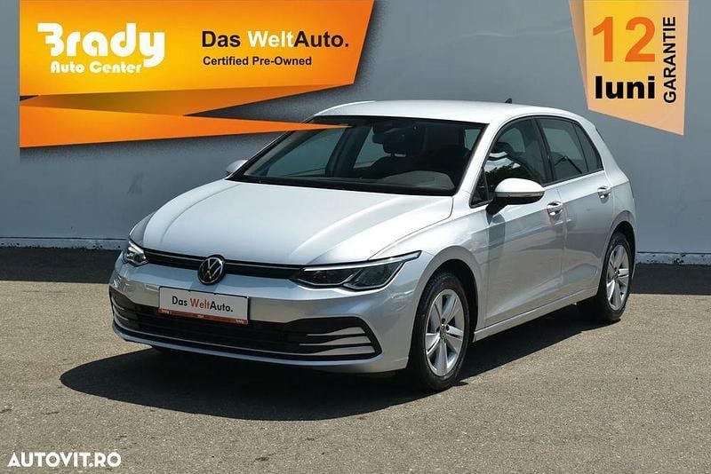 Culoareargint Utilizat 2021 VW Golf VIII Life Hatchback | 18.695 EUR (Preț OK) - Imagine 1/4