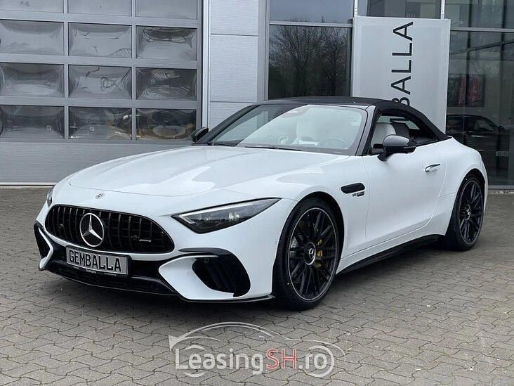 Alb Utilizat 2023 Mercedes SL63 AMG Premium Plus Cabrio | 154.137 EUR - Imagine 1/4