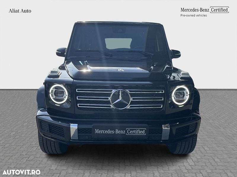 Negru Utilizat 2019 Mercedes G500 SUV | 116.160 EUR (Super Preț) - Imagine 1/3