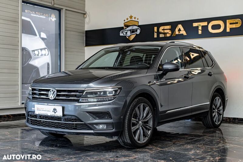 Gri Utilizat 2017 VW Tiguan Allspace Highline SUV | 17.999 EUR (Preț bun) - Imagine 1/4