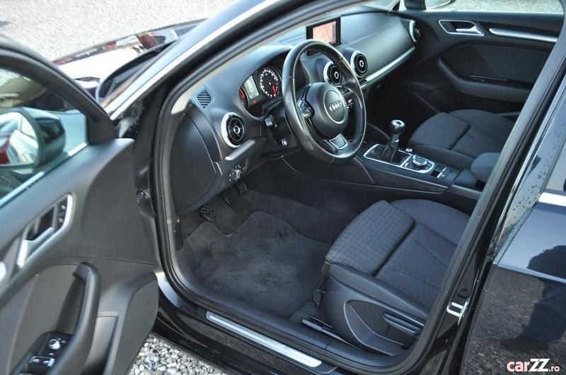 Second-hand Audi A3 122 CP (89 kW) 2013 Negru Hatchback