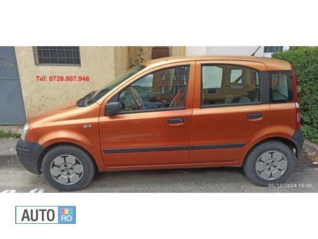 Portocaliu Utilizat 2008 Fiat Panda Hatchback | 2.200 EUR - Imagine 1/4