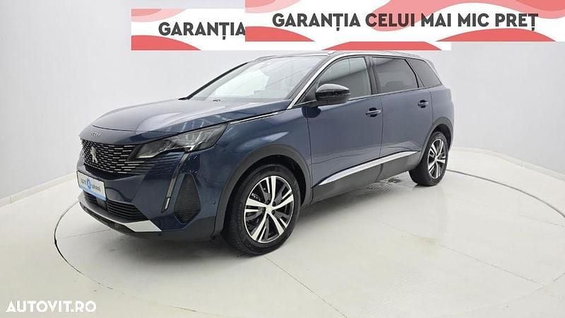 Culoarealbastru Utilizat 2022 Peugeot 5008 Allure SUV | 18.950 EUR (Preț bun) - Imagine 1/3