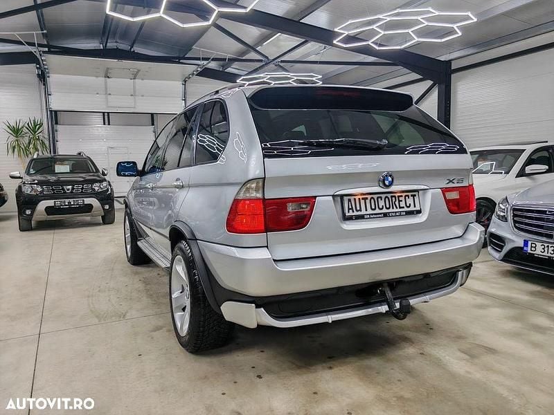 Second-hand BMW X5 Exclusive 218 CP (160 kW) 2006 Culoareargint SUV