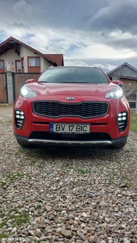 Rosu Utilizat 2017 Kia Sportage GT-Line SUV | 16.250 EUR (Preț bun) - Imagine 1/4