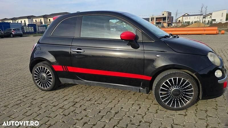 Second-hand Fiat 500 Sport 69 CP (50 kW) 2008 Culoarenegru Hatchback