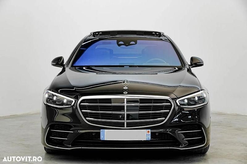 Culoarenegru Utilizat 2021 Mercedes S350 Berlinǎ | 67.900 EUR - Imagine 1/4