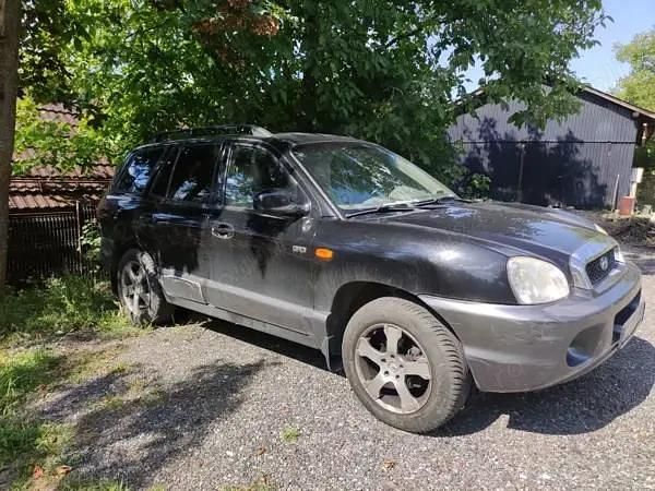 Second-hand Hyundai Santa Fe 113 CP (83 kW) 2005 Negru SUV