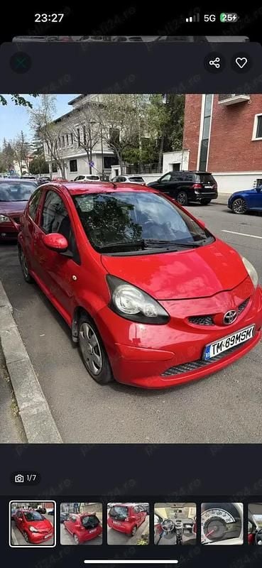 Utilizat 2008 Toyota Aygo Hatchback | 2.000 EUR - Imagine 1/4