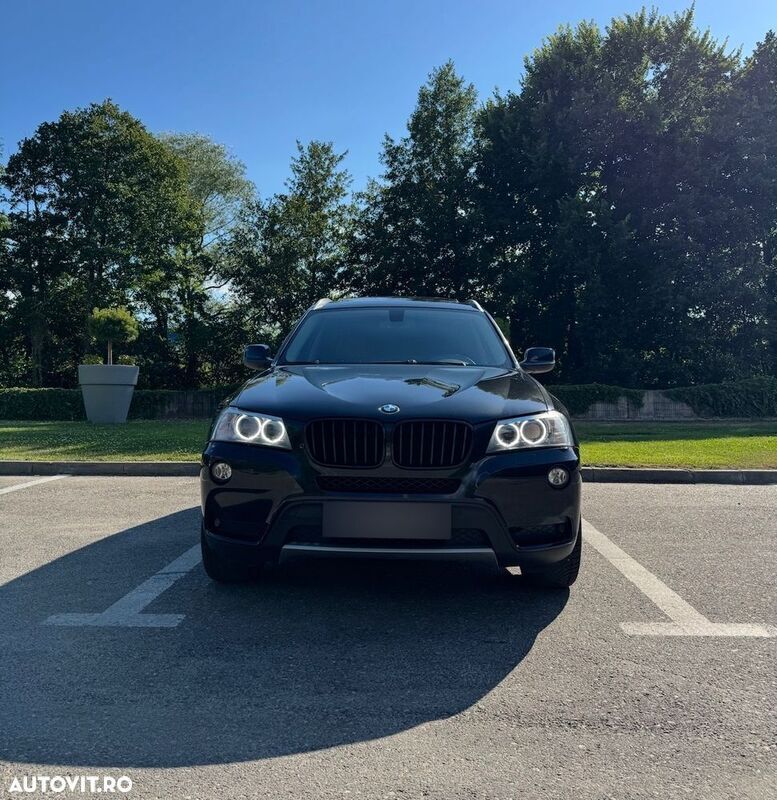 Negru Utilizat 2012 BMW X3 Performance SUV | 14.000 EUR (Puțin scump) - Imagine 1/4