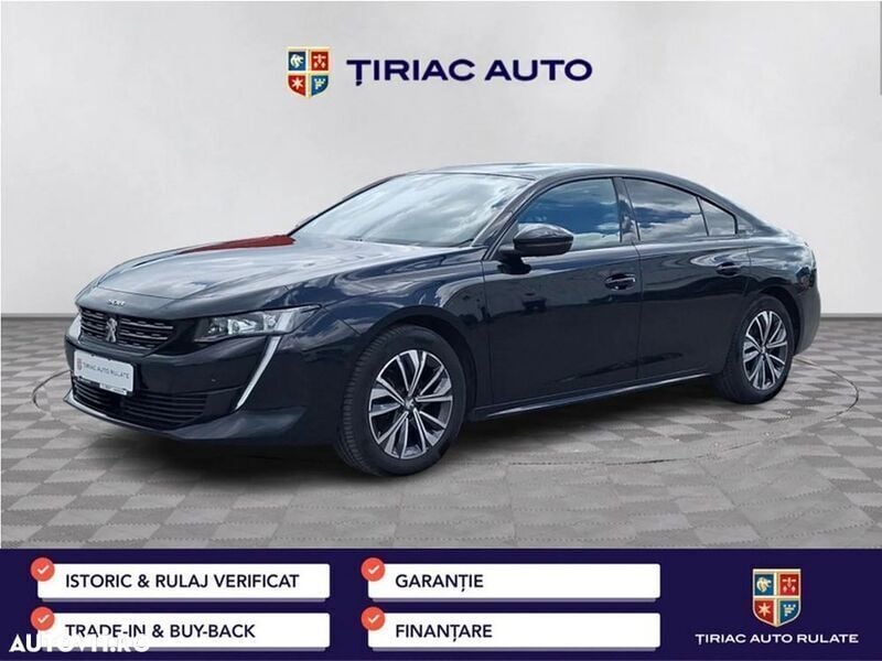 Negru Utilizat 2022 Peugeot 508 Berlinǎ | 19.400 EUR (Preț OK) - Imagine 1/4